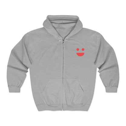 Small Miracles Zip Hoodie — 'Small Miracles in Life Exist' Motivational Full‑Zip Sweatshirt