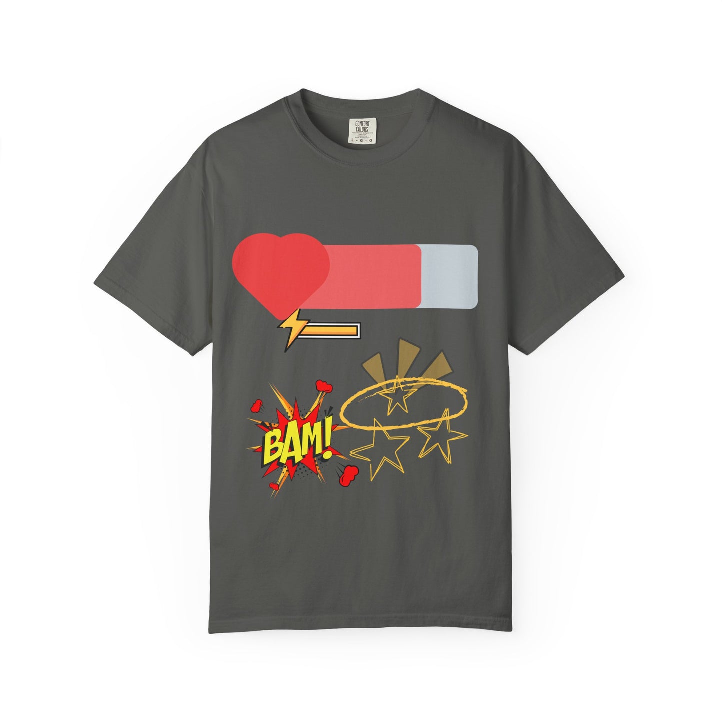 Empowered Vibes Unisex T-Shirt - Heartbeat and Resilience Design