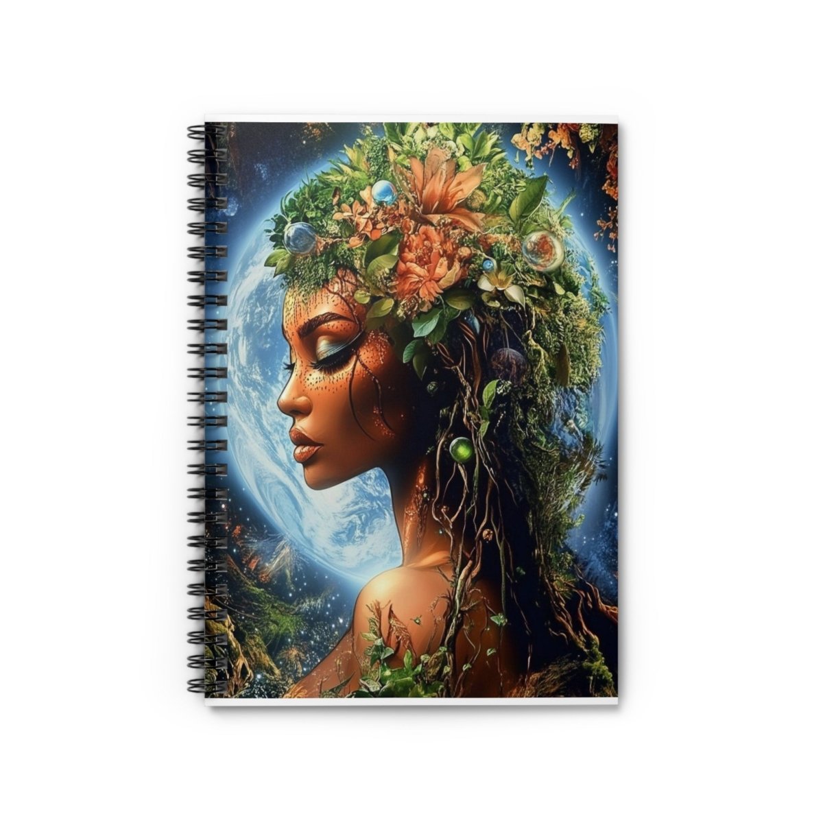 Spiral Notebook - Gaia Inspired Theme - DCCXIV.storePaper products