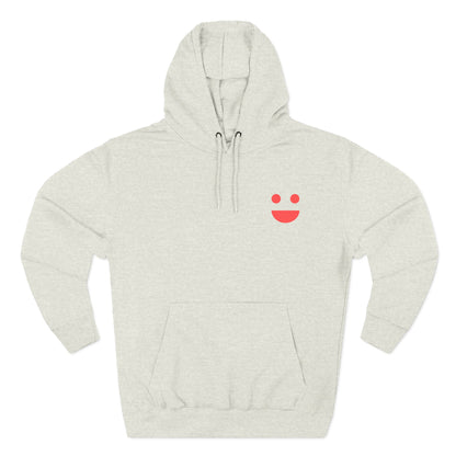 Hoodie — "SMILE: Small Miracles In Life Exist" Fleece Pullover