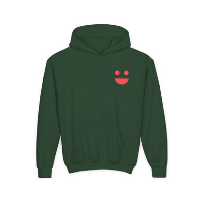 Youth Hoodie - 'Smile: Small Miracles In Life Exist' Positive Graphic Hoodie