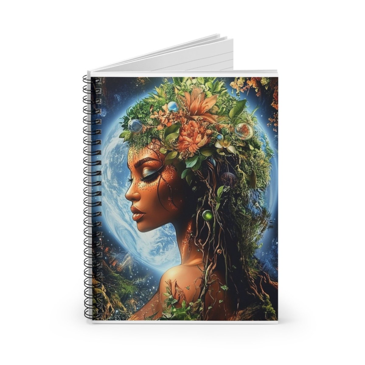 Spiral Notebook - Gaia Inspired Theme - DCCXIV.storePaper products