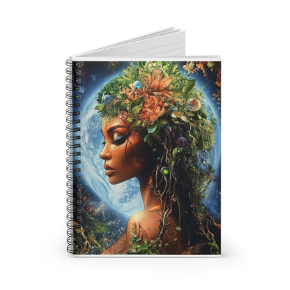 Spiral Notebook - Gaia Inspired Theme - DCCXIV.storePaper products