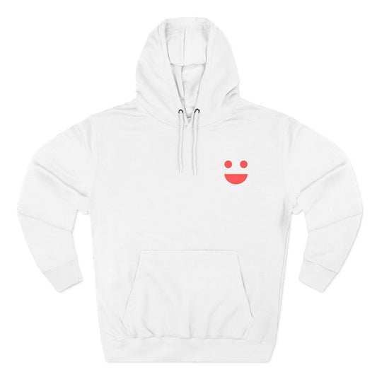 Hoodie — "SMILE: Small Miracles In Life Exist" Fleece Pullover