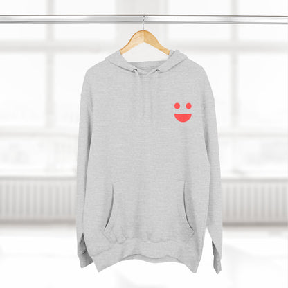Hoodie — "SMILE: Small Miracles In Life Exist" Fleece Pullover