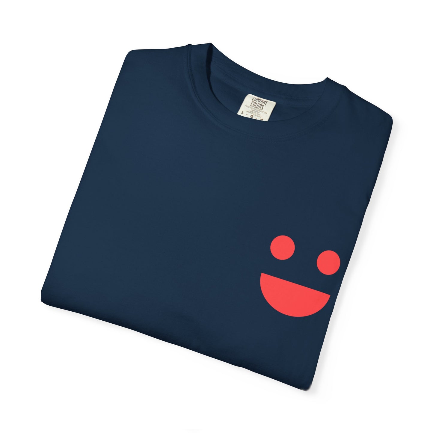 Smile Pocket Tee — “Small Miracles in Life Exist” Inspirational Graphic T-Shirt