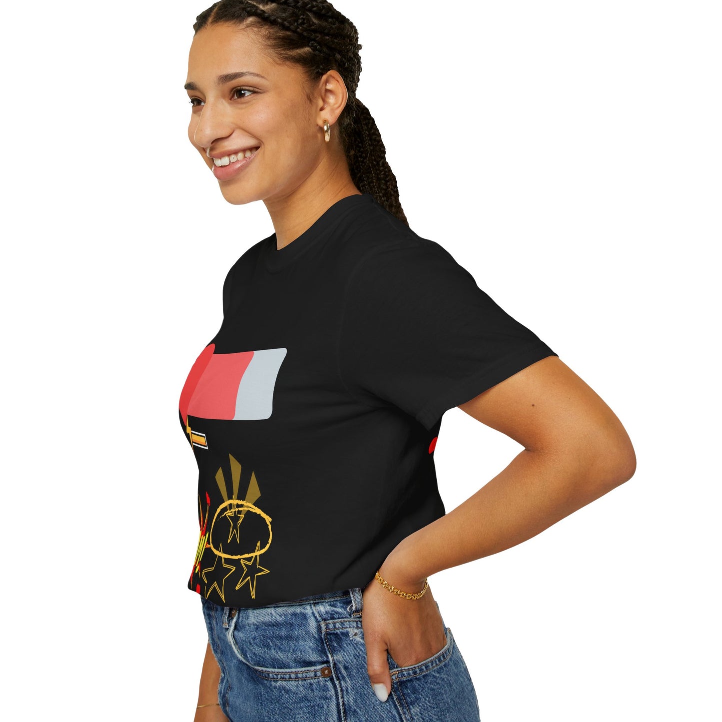Empowered Vibes Unisex T-Shirt - Heartbeat and Resilience Design