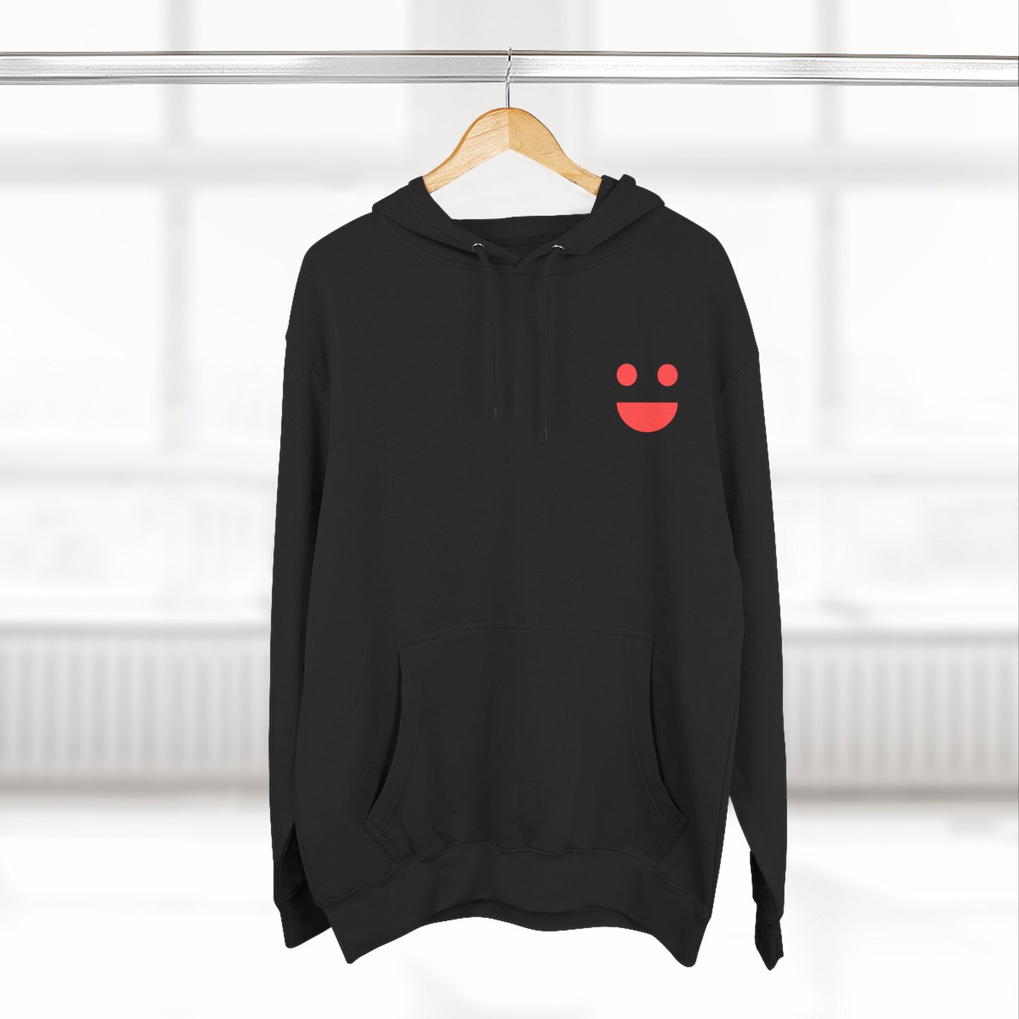 Hoodie — "SMILE: Small Miracles In Life Exist" Fleece Pullover