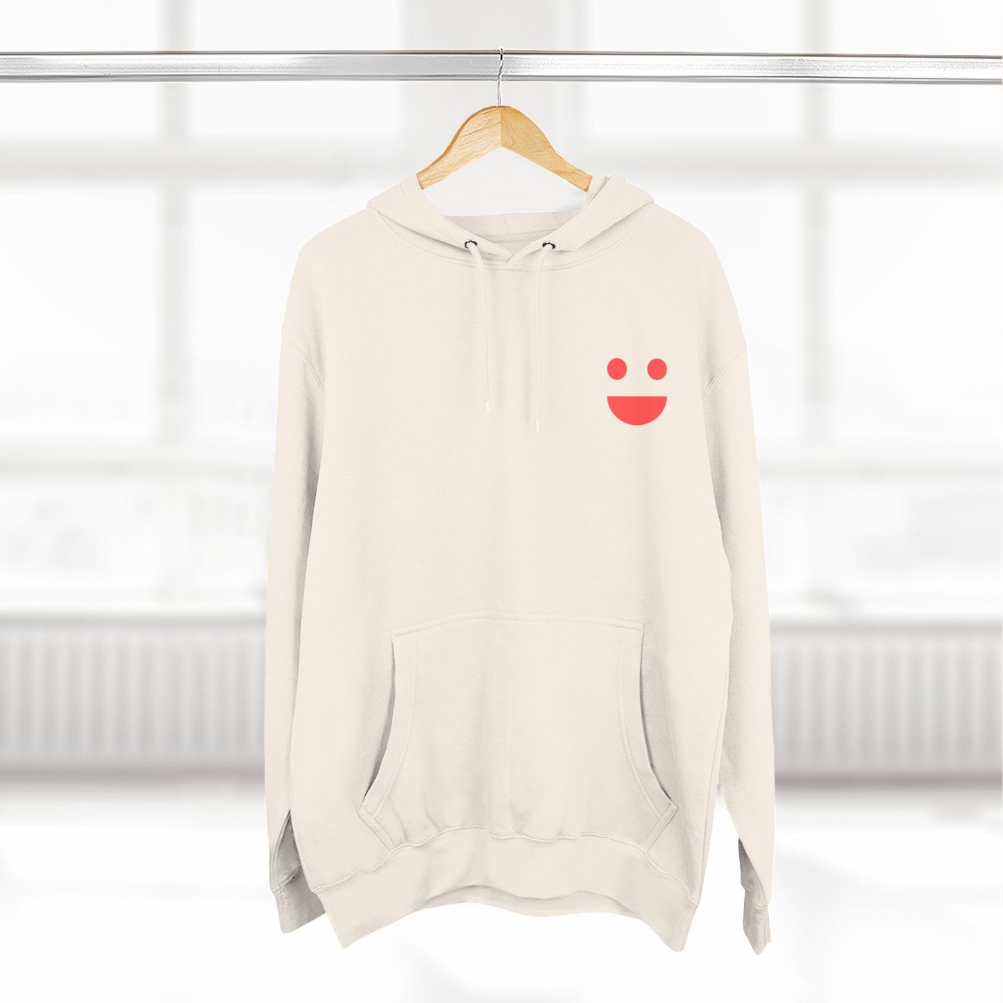 Hoodie — "SMILE: Small Miracles In Life Exist" Fleece Pullover