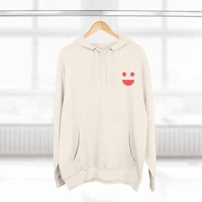 Hoodie — "SMILE: Small Miracles In Life Exist" Fleece Pullover