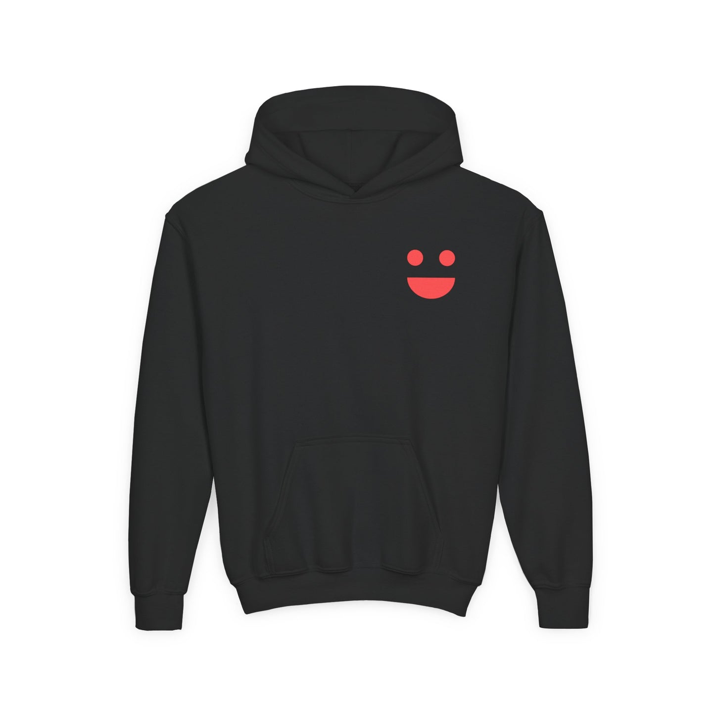 Youth Hoodie - 'Smile: Small Miracles In Life Exist' Positive Graphic Hoodie