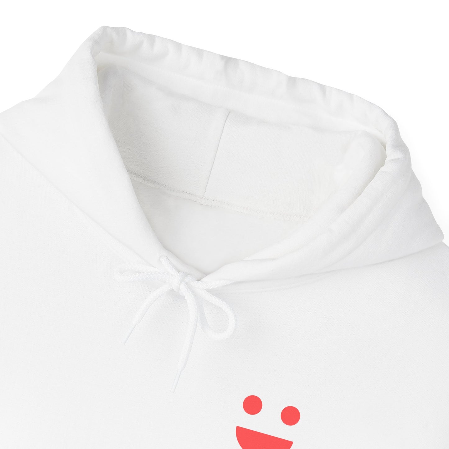 Hoodie — 'Small Miracles In Life Exist' Minimal Smiley Pullover