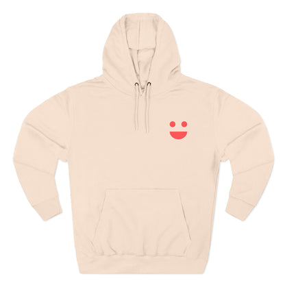 Hoodie — "SMILE: Small Miracles In Life Exist" Fleece Pullover