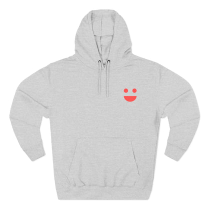 Hoodie — "SMILE: Small Miracles In Life Exist" Fleece Pullover