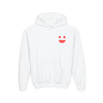 Youth Hoodie - 'Smile: Small Miracles In Life Exist' Positive Graphic Hoodie