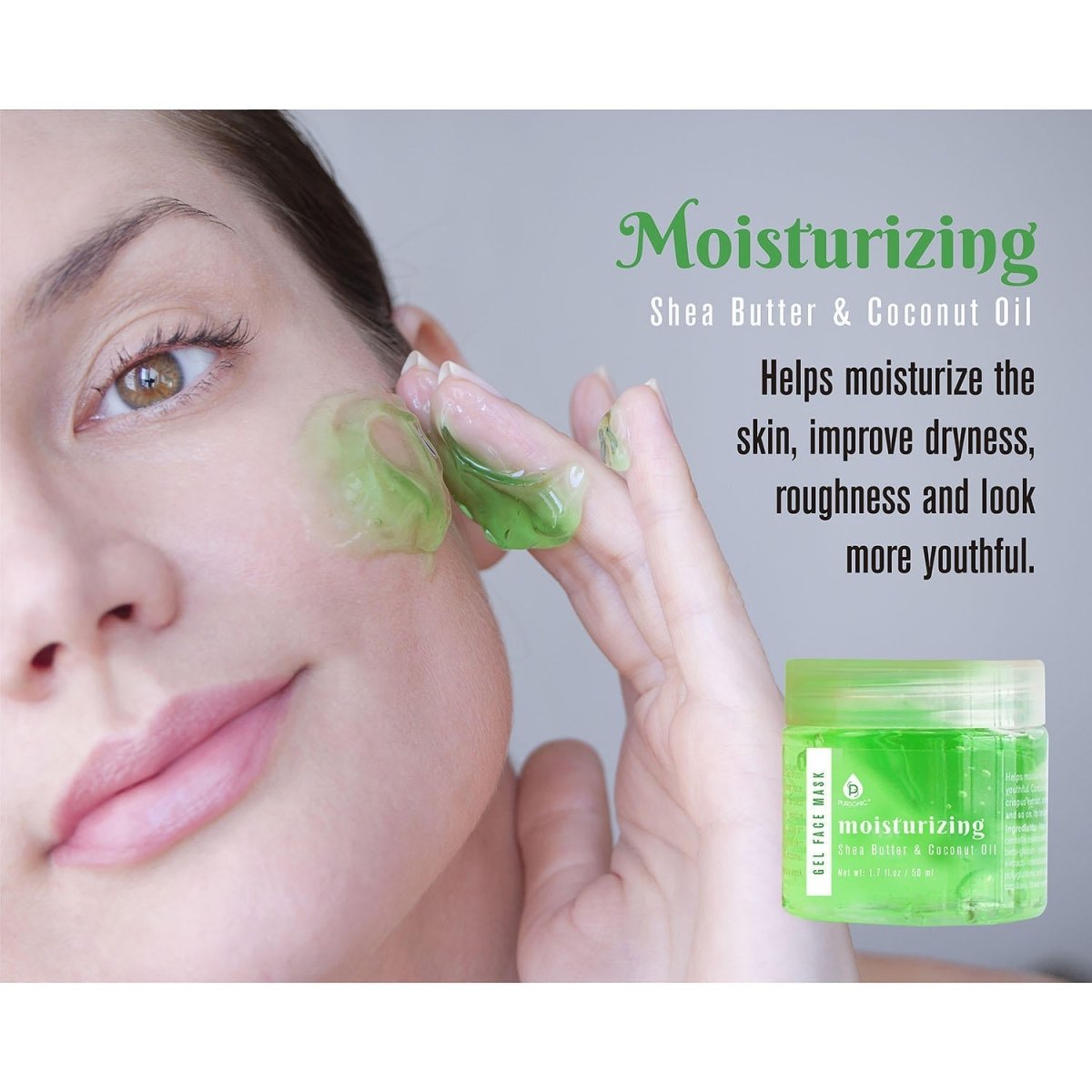 3 Pack Facial Therapy Gel Face Mask With Mask Applicator - DCCXIV.store