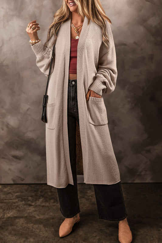Daniela Pocket Long Knitted Cardigan - DCCXIV.storeSweaters & Cardigans/Cardigans