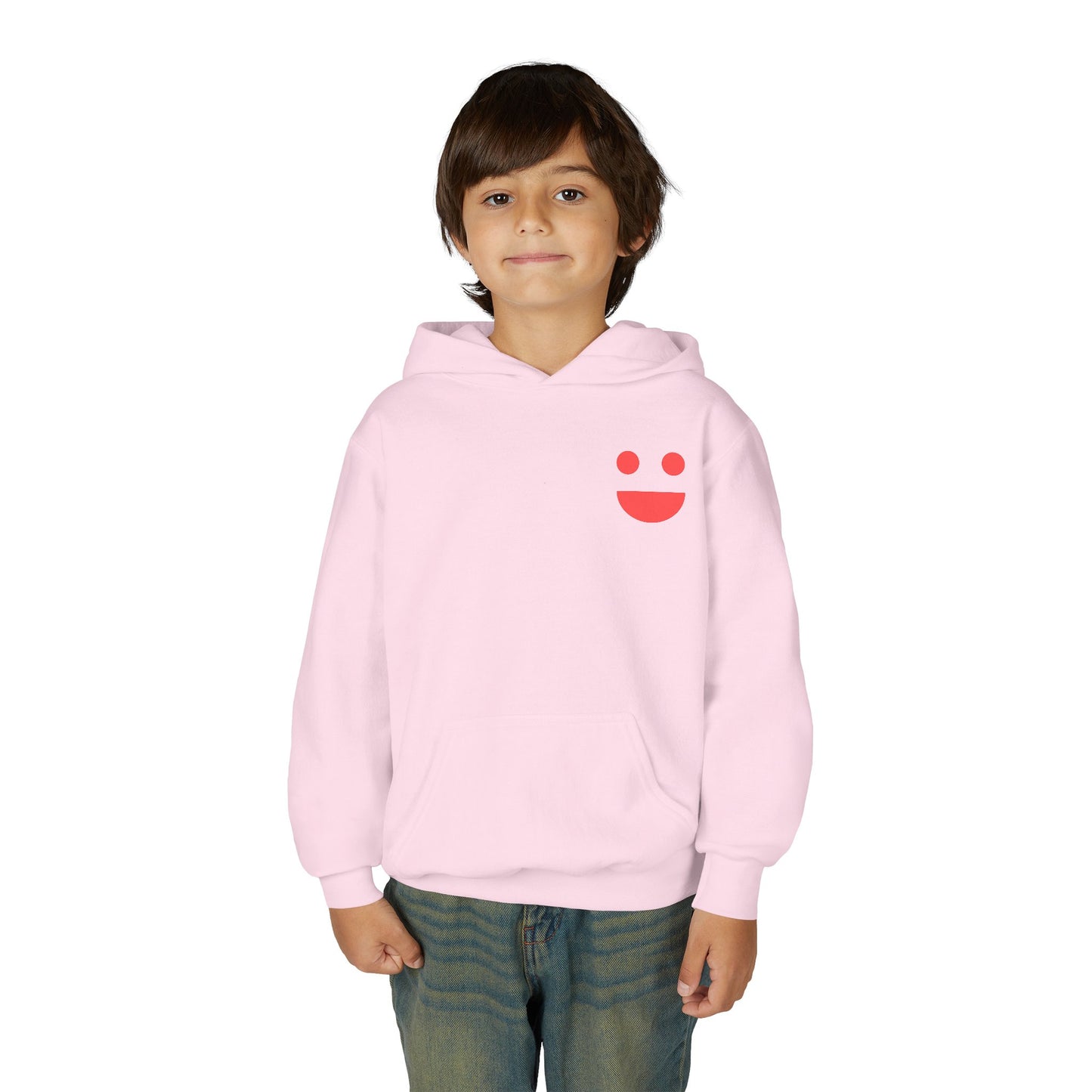 Youth Hoodie - 'Smile: Small Miracles In Life Exist' Positive Graphic Hoodie