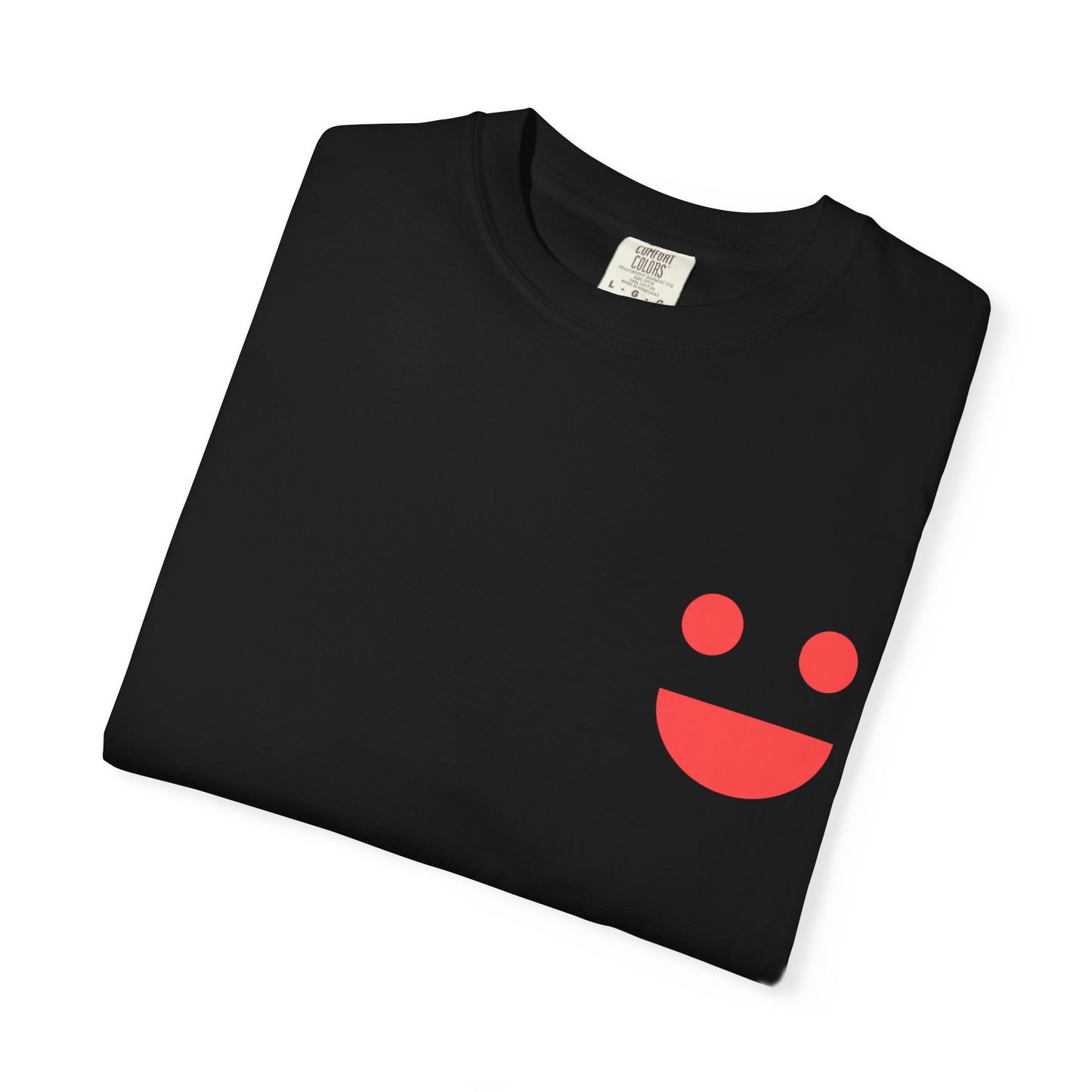 Smile Pocket Tee — “Small Miracles in Life Exist” Inspirational Graphic T-Shirt