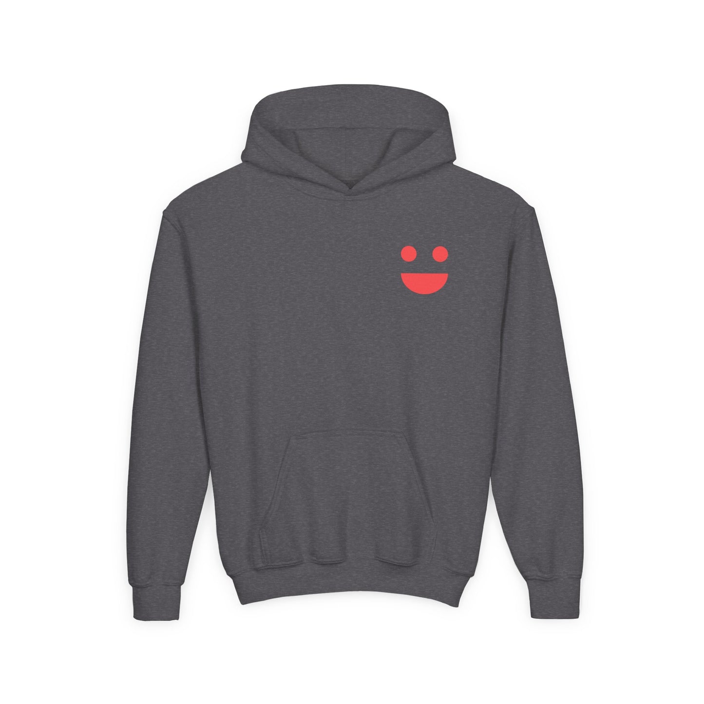 Youth Hoodie - 'Smile: Small Miracles In Life Exist' Positive Graphic Hoodie