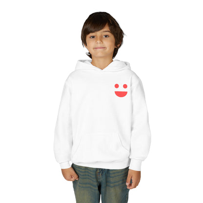 Youth Hoodie - 'Smile: Small Miracles In Life Exist' Positive Graphic Hoodie