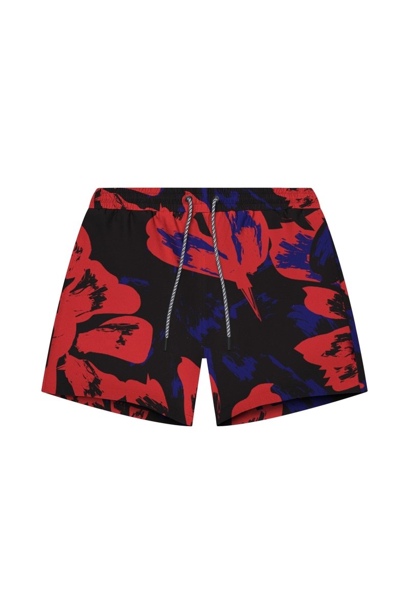 Saint Tropez Red Vintage Floral Cabana Set - DCCXIV.store