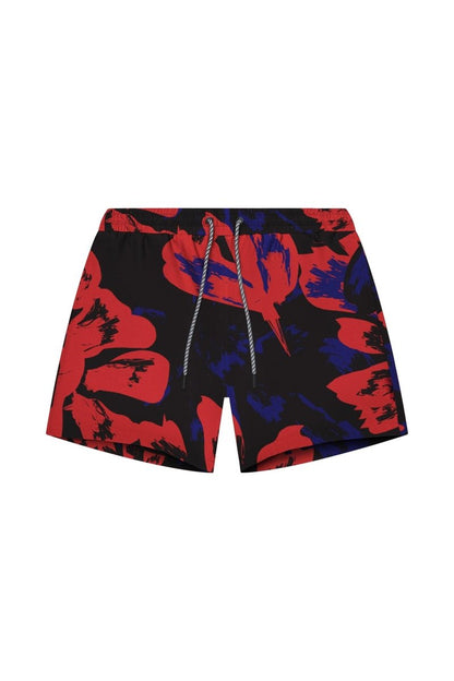 Saint Tropez Red Vintage Floral Cabana Set - DCCXIV.store