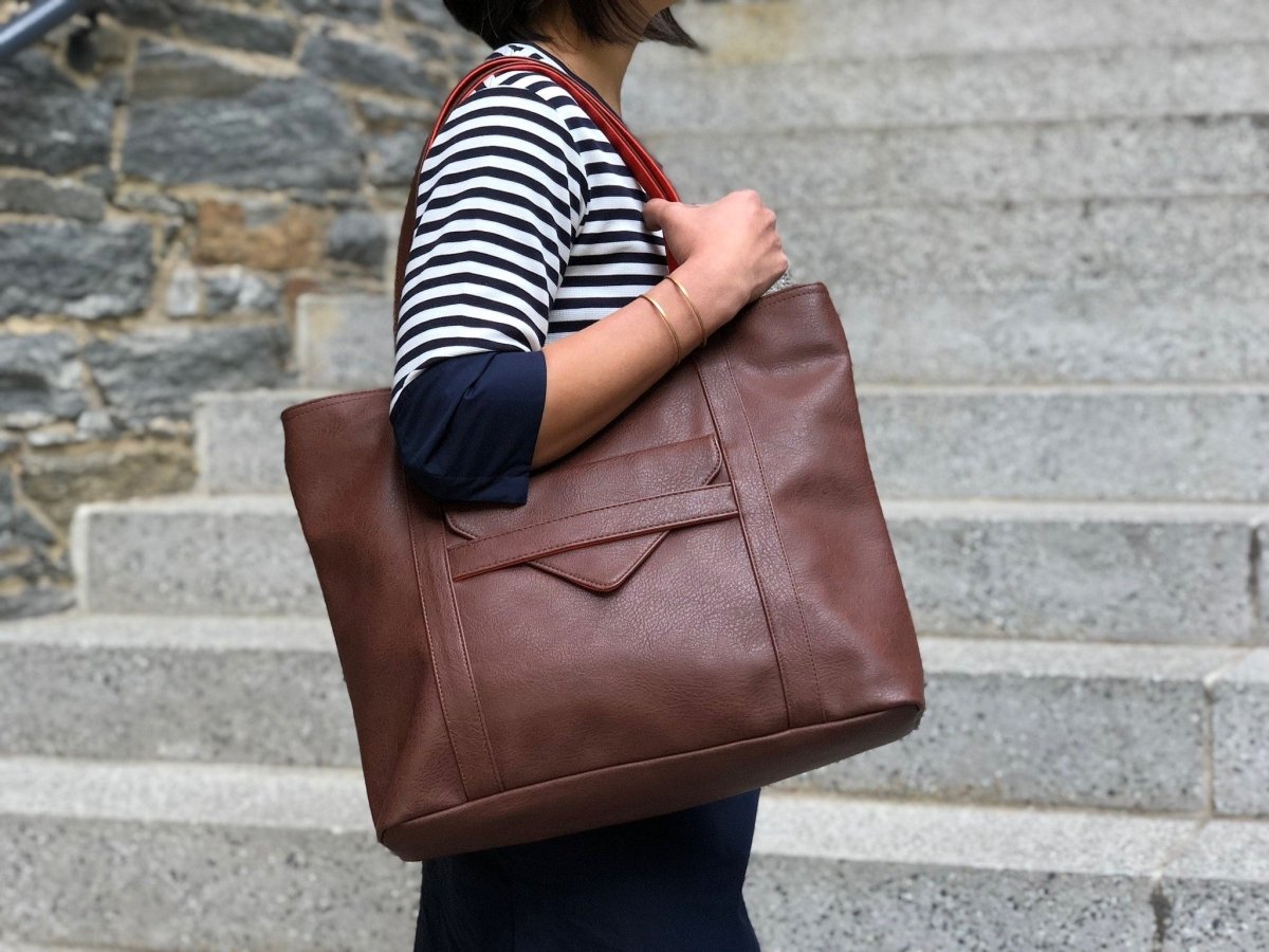Borough Vegan Leather Tote - DCCXIV.store